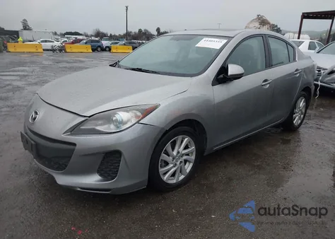 2012 Mazda Mazda3 I Grand Touring z USA, uszkodzony, nr VIN JM1BL1W85C1624247